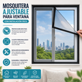 MOSQUITERA AJUSTABLE PARA VENTANA CON INSTALACIÓN FÁCIL - Aire fresco sin insectos
