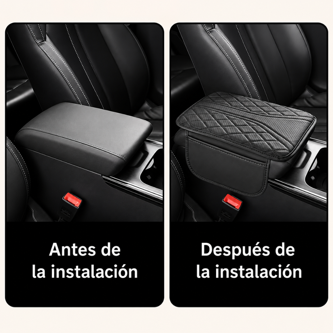 APOYA BRAZOS – Más comodidad al conducir y todo lo importante siempre al alcance