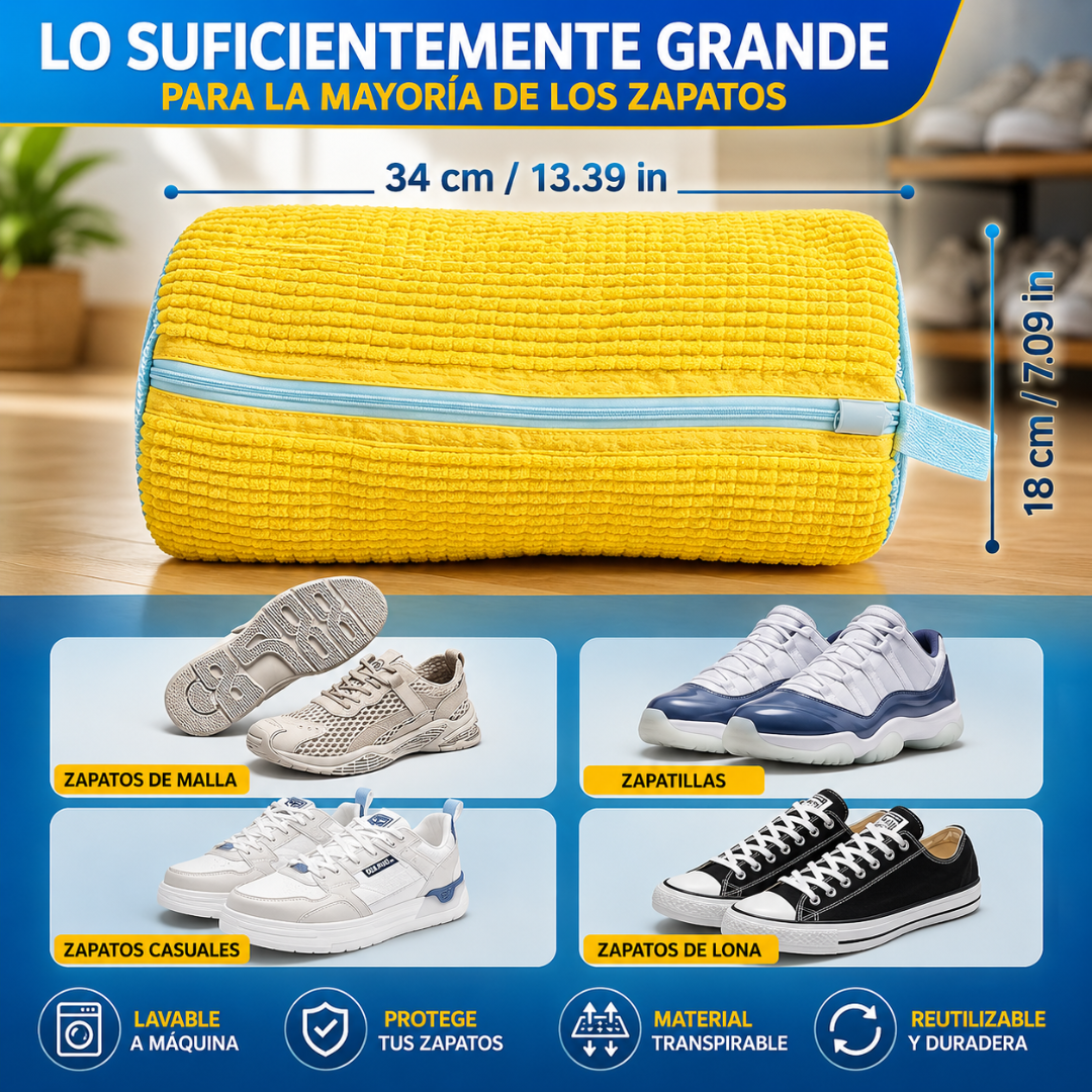 BOLSA PARA LAVAR ZAPATOS – Limpieza práctica y segura