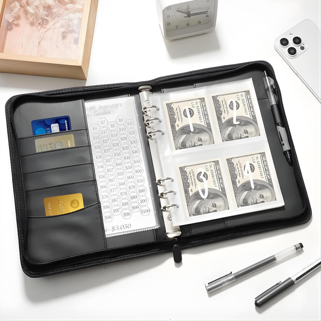 CARPETA DE AHORRO — Organiza tu dinero, cumple tus metas más rápido