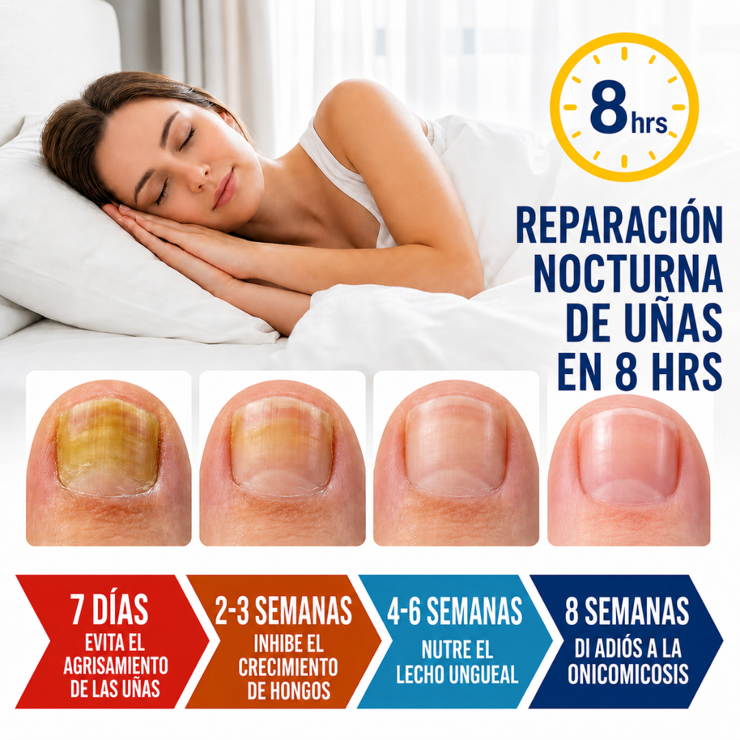 FUNGAL NAIL PATCHES — Elimina el hongo mientras duermes y vuelve a usar sandalias sin pena