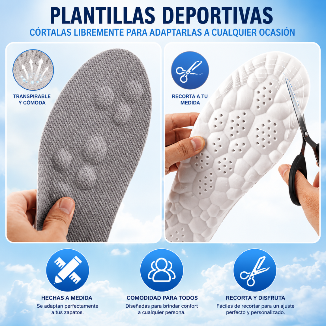 PLANTILLA ORTOPÉDICA – Camina con menos dolor
