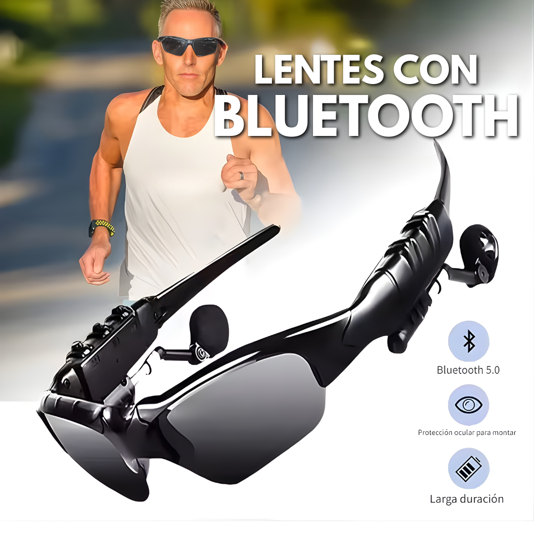 LENTES CON BLUETOOTH — Música, llamadas y lentes en un solo accesorio
