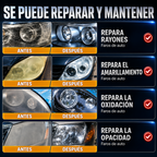 REPARADOR DE FAROS — Restaura la claridad de tus faros en minutos y ahorra el costo de comprar uno nuevo