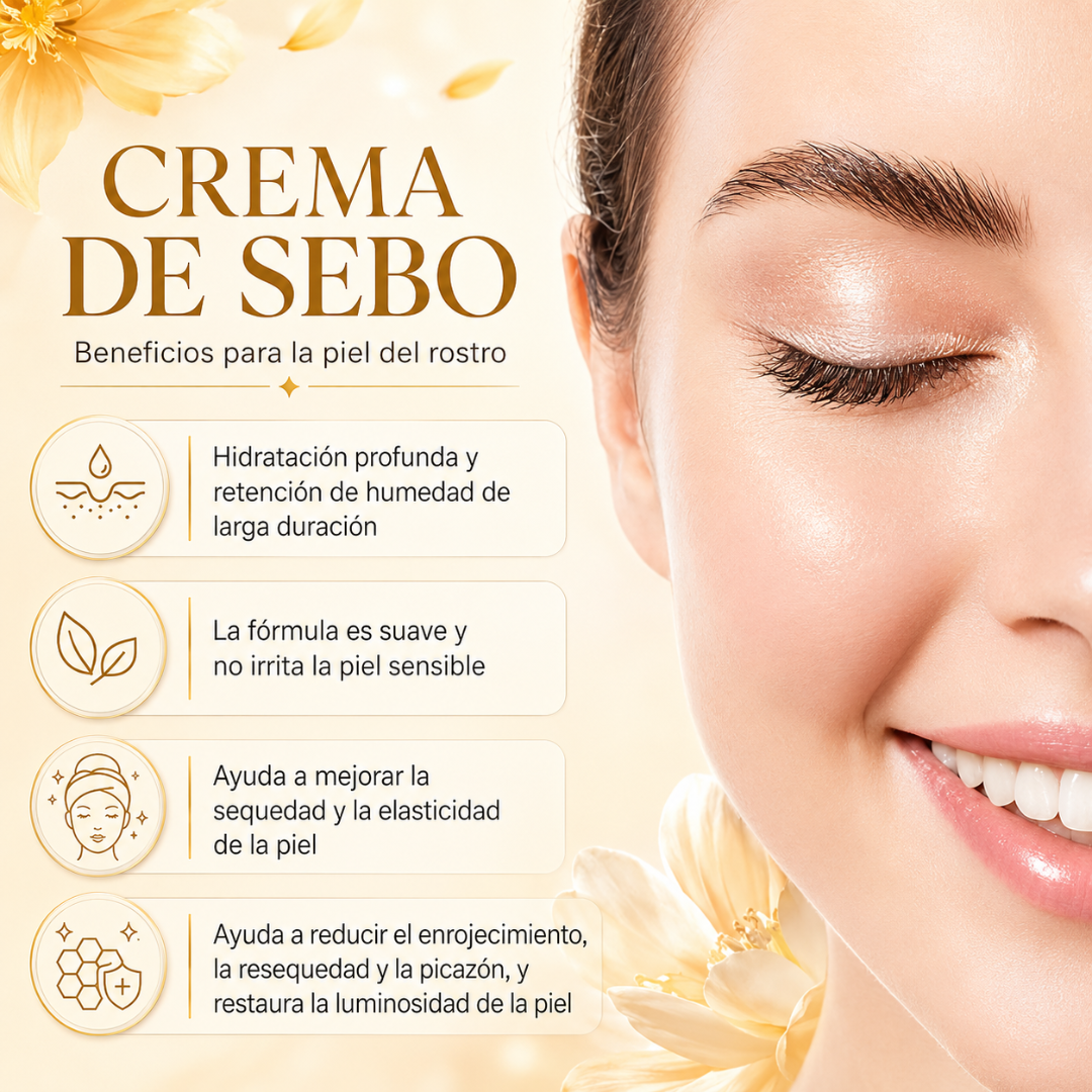 EVIL GOODS CEBO DE RES – Hidratación natural para rostro y piel con acabado suave y nutritivo