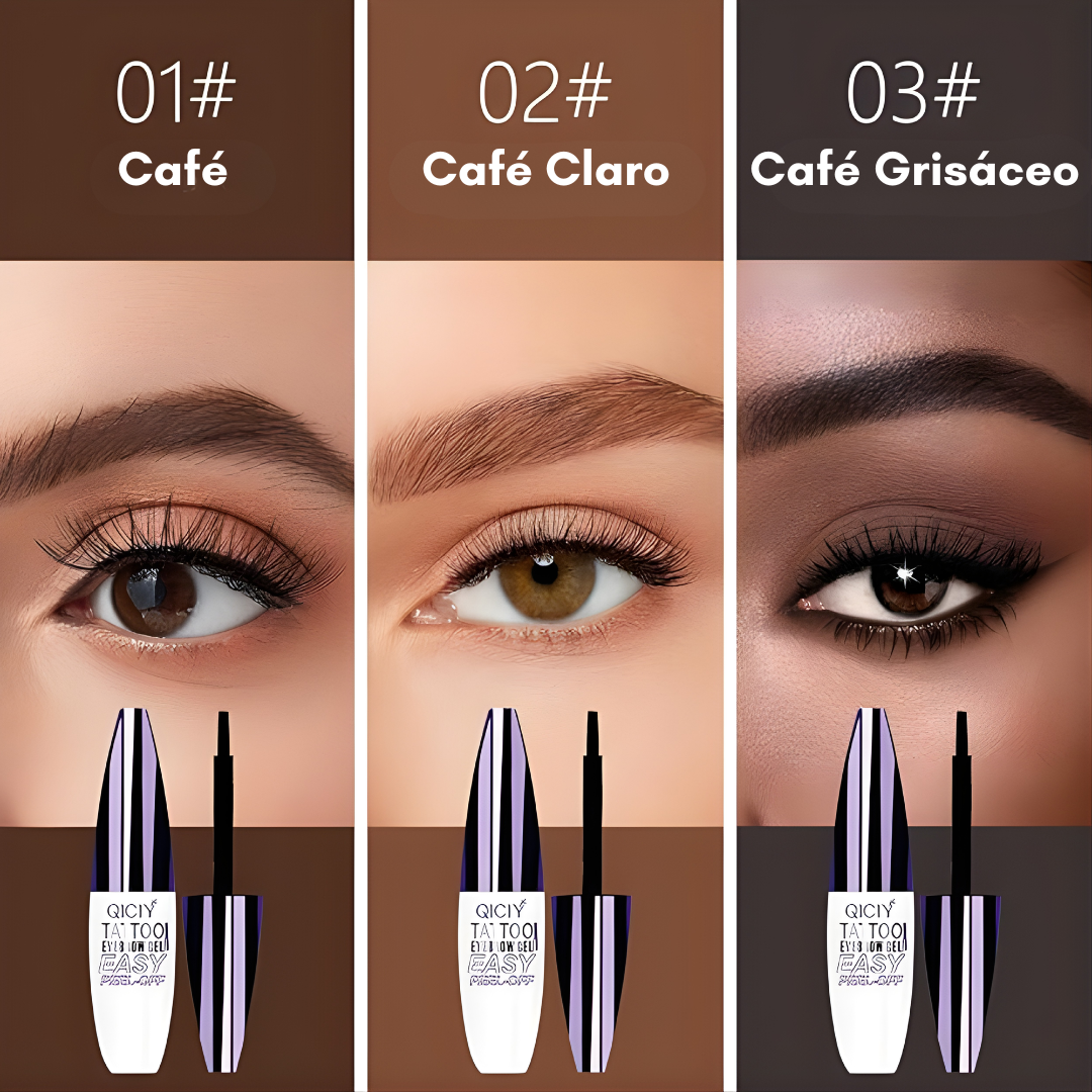 GEL PARA CEJAS FÁCILES DE DESPEGAR — Fijación perfecta, acabado natural, fácil de despegar