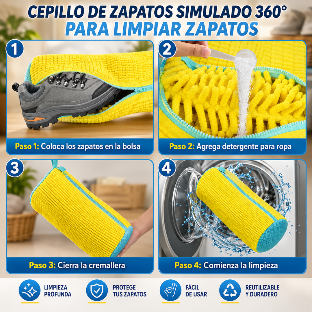 BOLSA PARA LAVAR ZAPATOS – Limpieza práctica y segura