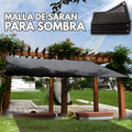 MALLA DE SARÁN PARA SOMBRA — Protección solar y frescura para exteriores
